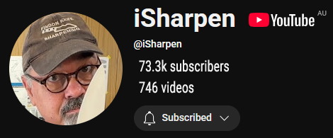 Subscribe to iSharpen on YouTube